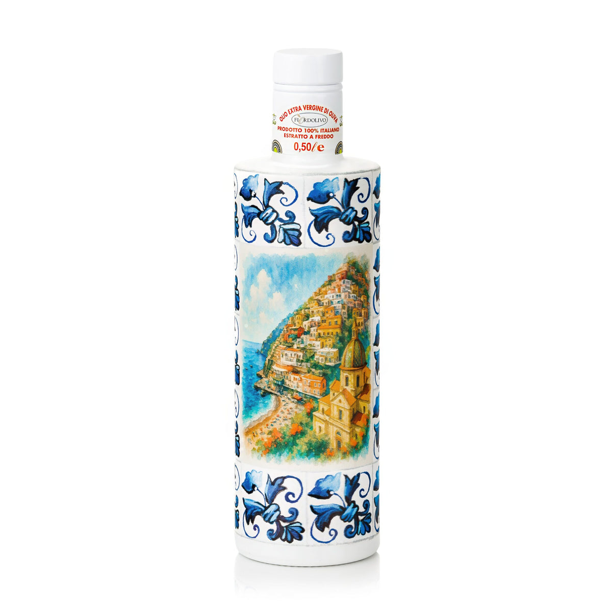 Fiordolivo Sicilian Extra Virgin Olive Oil, 500ml Decorative Bottle