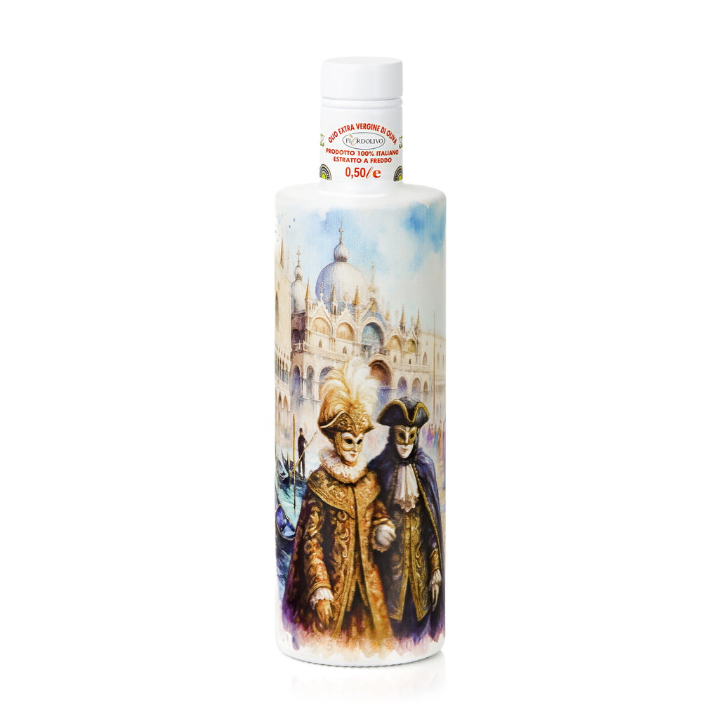 Fiordolivo Sicilian Extra Virgin Olive Oil, 500ml Decorative Bottle