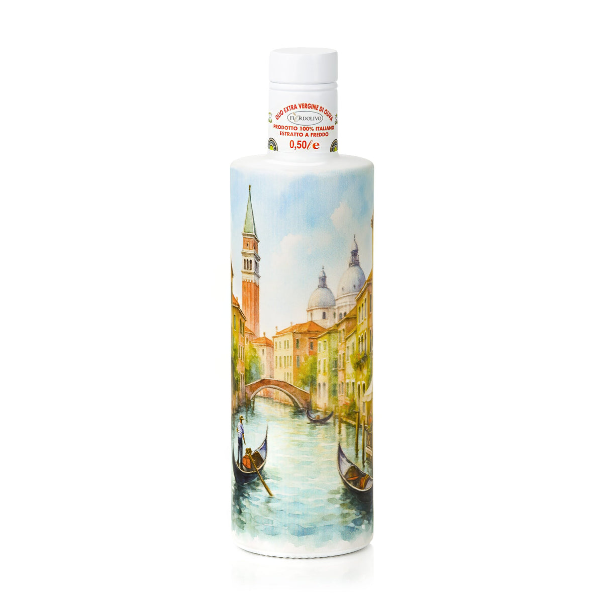Fiordolivo Sicilian Extra Virgin Olive Oil, 500ml Decorative Bottle