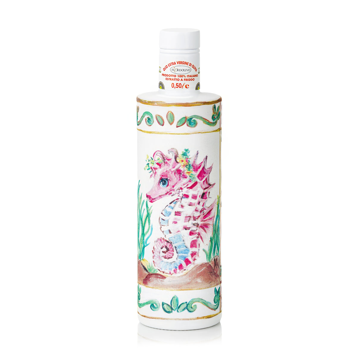 Fiordolivo Sicilian Extra Virgin Olive Oil, 500ml Decorative Bottle