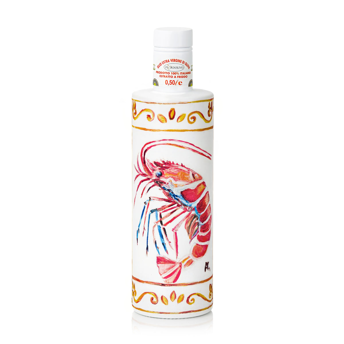 Fiordolivo Sicilian Extra Virgin Olive Oil, 500ml Decorative Bottle