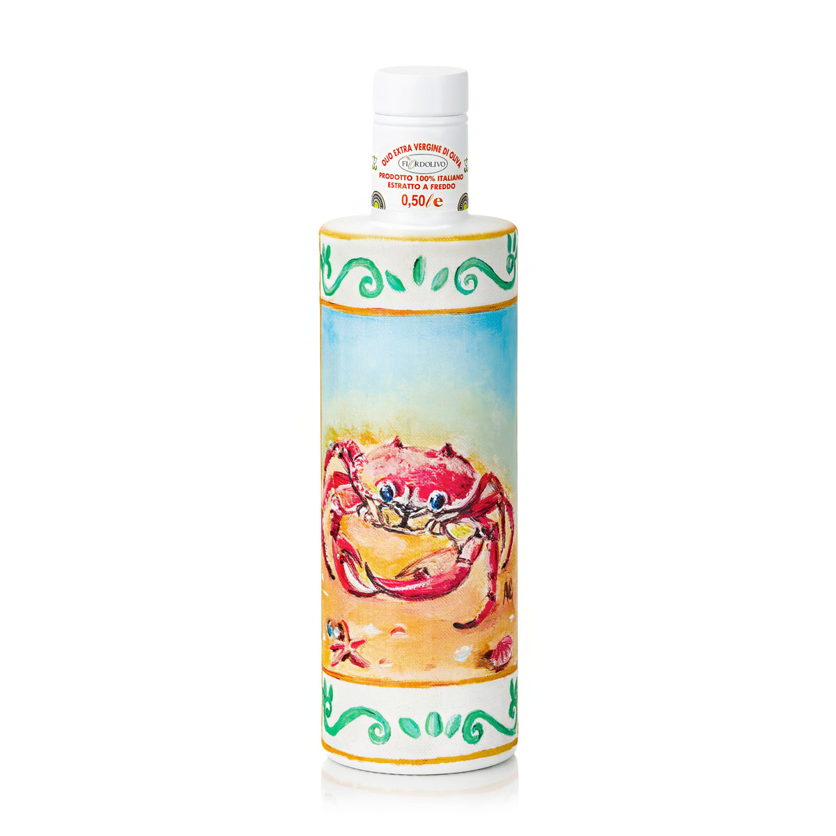 Fiordolivo Sicilian Extra Virgin Olive Oil, 500ml Decorative Bottle