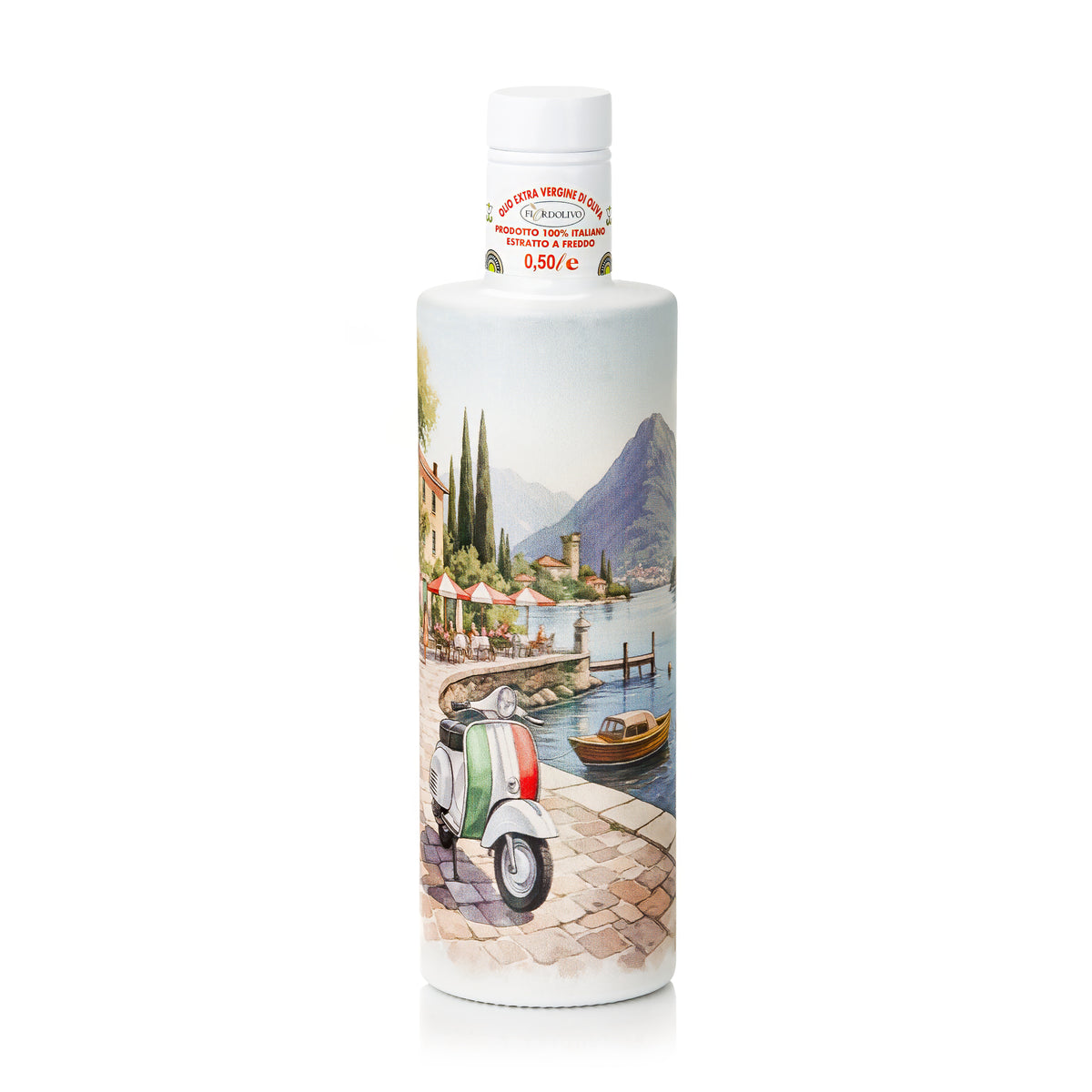 Fiordolivo Sicilian Extra Virgin Olive Oil, 500ml Decorative Bottle