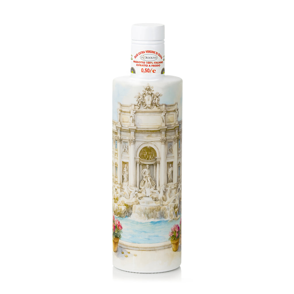 Fiordolivo Sicilian Extra Virgin Olive Oil, 500ml Decorative Bottle